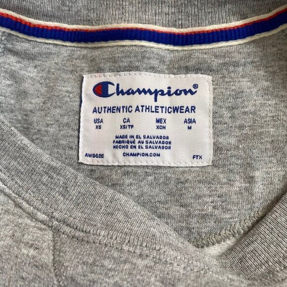 Champion Powerblend Gray Sweatshirt SZ XS NWT - Picture 6 of 8